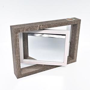 Rustic Brown <b>Photo</b> <b>Frame</b> with Mat Elegant Tabletop Wall Display <b>Frame</b> - Product Image 2
