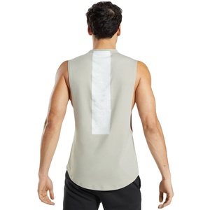 Hot Selling Plain Gym Men Custom Design Tank Top Customized Solid Color Gym Wear Tank Top Quick Dry Breathable Men Tank Tops - Product Image 5