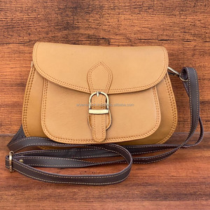 Bolso cruzado de cuero genuino de grano completo de gran capacidad de alta calidad a la moda para mujer, bolso de diseñador de lujo de piel de vaca Vintage - Product Image 3