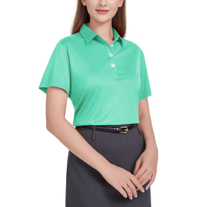 High Quality Womens Polo Shirts Short Sleeve Cotton Polyester Breathable Slim Fit For Golf Tennis Casual Fashion Summer Apparel - Product Image 4