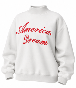 Sudadera Universitaria Griega Personalizada Unisex Oversize con Cuello Alto de Algodón Polar para Invierno con Parche de Chenilla al por Mayor - Product Image 4