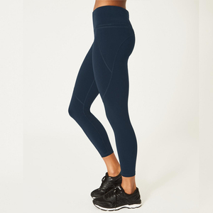 Factory Direct Women's Yoga <b>Leggings</b> with Tummy Control and Pockets from a Custom Manufacturer for professional B2B. - Product Image 5