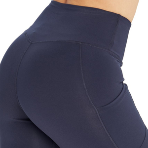 Shorts de sport décontractés pour femmes, taille haute, séchage rapide, 100 % polyester, pour entraînement, course à pied, fitness, évacuation de l'humidité, OEM ODM, vente en gros - Product Image 6