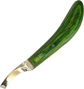 Cuchillo para Pezuñas con Mango de Madera, Doble Filo Afilado, Calidad Premium, Cuchillos para Pezuñas de Caballos, Ganado Vacuno y Otros Animales - Product Image 3