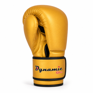 Guantes de Boxeo Profesionales de Cuero en Oferta, Ecológicos, con Logotipo Personalizado y Correa para la Muñeca para Competición - Product Image 3