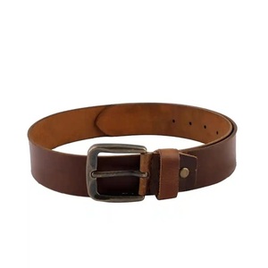 Ceinture en cuir pleine fleur 100 % véritable de vache souple pour homme avec boucle en alliage – Nouvelle collection de ceintures de mode pour homme - Product Image 3