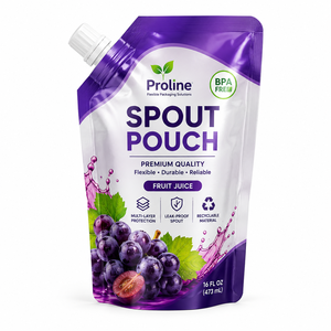 Bolsa con soporte impresa personalizada, superventa de septiembre, detergente para ropa en polvo, embalaje de plástico PET/PE, bolsa con boquilla inferior - Product Image 6