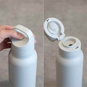 Botella de Agua Deportiva ELTO de 600 ml, Apertura con un Toque, Liberación Rápida, Aislamiento al Vacío, Acero Inoxidable, con Asa Cómoda - Product Image 2