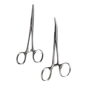 Juego de Pinzas Hemostáticas de Acero Inoxidable con Punta Recta y Curva, Pinzas Quirúrgicas Fabricadas por ZUOL - Product Image 1