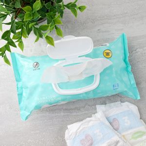 Salviette Umidificate Aqua Balance Senza Profumo, 99% Acqua, Confezione da 72 con Chiusura Flip-Top, Salviette per Bambini Confrontabili con Salviette ad Acqua - Product Image 3