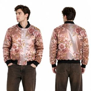 Chaqueta de Satén Cómoda con Estampado de Paisaje del Horizonte al Atardecer en Púrpura y Naranja, Chaqueta Ligera de Poliéster Suave - Product Image 2