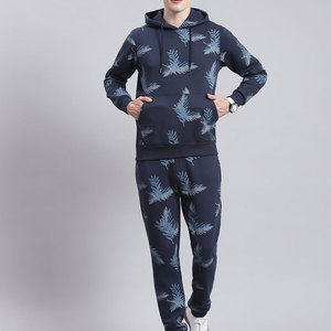 Survêtement en molleton épais pour homme, fabrication professionnelle, texture douce, style streetwear. - Product Image 1