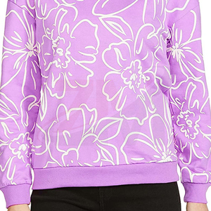 Sweat-shirt imprimé pour femme, coupe décontractée, vêtements décontractés pour un style streetwear moderne et une mode lifestyle, manches longues, style printemps - Product Image 5