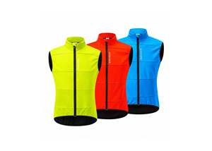 <b>Men's</b> Winter <b>Cycling</b> Vest Windproof Waterproof Fleece MTB Bike Bicycle Clothing Sleeveless <b>Jacket</b> - Product Image 3