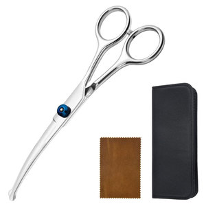 Tijeras Curvas de Acero Inoxidable de Alta Calidad para Peluquería Canina, Duraderas, Ecológicas y Reutilizables - Product Image 1