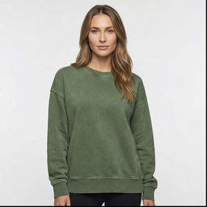 Pull Sweat Pour Femmes Court Crop Sweat Femmes Vêtements Nouveau Style À Manches Longues Causal Sweat Automne Coton - Product Image 1