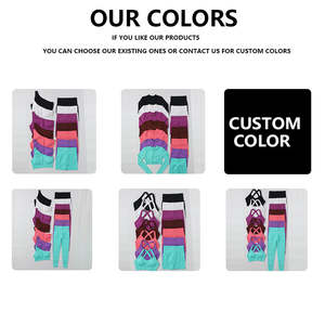 Ensemble de sport 5 pièces sans couture pour femme : soutien-gorge de sport, leggings taille mi-haute, tenue d'entraînement extensible pour fitness et yoga - Product Image 6