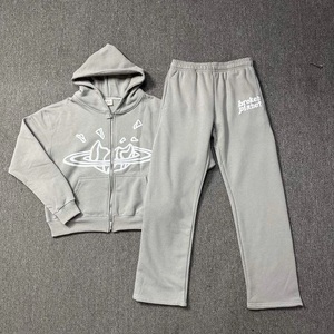 Ensemble de survêtement unisexe, vêtements décontractés, tenue 2 pièces - Product Image 6