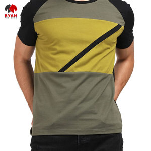 Ryan Pro Gear T-shirts personnalisés pour hommes Tissu respirant et confortable avec logo personnalisé - Product Image 3