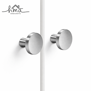 Modern Style <b>Dresser</b> Drawer Round <b>Knobs</b> Decorative Aluminum Alloy Solid Furniture Handle <b>Knob</b> Cabinet Hardware - Product Image 2