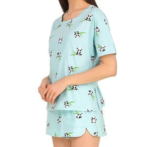 Conjuntos de Mujer para Verano, Camisetas y Shorts Cómodos de 2 Piezas, 100% Algodón Sublimado - Product Image 3