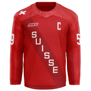 Último Diseño de Jersey de Hockey sobre Hielo Sublimado, Uniforme de Hockey Personalizado en Blanco para Unisex - Product Image 4