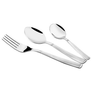 Ensemble d'argenterie dorée finition mate, compatible lave-vaisselle, en acier inoxydable, pour événements de mariage - Product Image 4