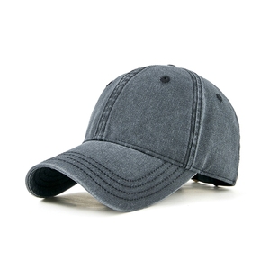 Casquette de baseball pour homme en coton 100% à 5 panneaux, couleur unie personnalisable, de haute qualité, respirante, décontractée, pour l'été et le printemps - Product Image 3