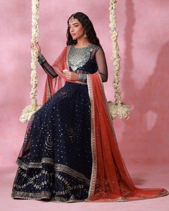 Salwar Kameez pour femme, design élégant brodé, viscose de qualité supérieure, séchage rapide, évacuation de l'humidité, sans plis, pour les fêtes et le soleil - Product Image 6
