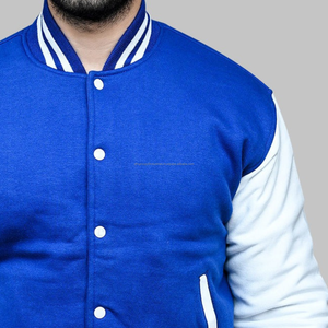 Custom Varsity Chaquetas de alta calidad de algodón de lana Letterman béisbol Plus Size Jacket - Product Image 2