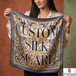 Premium Custom Printed Silk Feel Square Hijab Scarf <b>Head</b> <b>Wrap</b> Shawl OEM ODM Textile Manufacturer Export Supplier Custom Fabric - Product Image 6