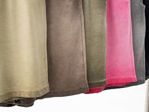 Pantalones cortos de felpa francesa teñidos con colorante para ropa, lavado ácido, 450GSM, algodón grueso, estilo retro, mezcla de lavado sucio y lavado ácido. - Product Image 5