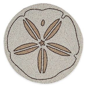 แผ่นรองจานทำมือประดับลูกปัดแบบคลาสสิกสำหรับตกแต่งโต๊ะอาหาร แผ่นรองจานปักลูกปัดลายศิลปะสำหรับตกแต่งโต๊ะครัว - Product Image 1