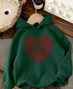 Stylish and Cozy Men's Winter Hoodie 100% Cotton Embroidered & Digital Printed for Winter Wear - Product Image 1