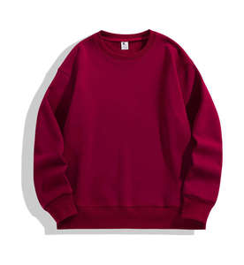 Sudadera Básica para Hombre de Talla Grande, Disponible en Varios Colores, Corte Holgado, Forro Polar Personalizable, 350g, Holgada y Gruesa - Product Image 6