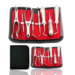 Ensembles d'instruments dentaires en acier inoxydable de qualité supérieure, poignées ergonomiques manuelles, outils chirurgicaux réutilisables, haute qualité pour l'examen - Product Image 1
