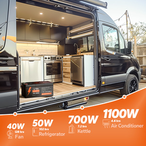 Batterie LiFePO4 24V 200Ah à décharge profonde, groupe 8D, en stock aux États-Unis et en UE, pour stockage d'énergie domestique, applications marines, camping-cars et alimentation de secours solaire. - Product Image 5