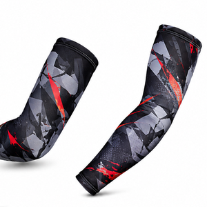 Manchons de compression sportifs personnalisés pour hommes – Entraînement, course, cyclisme, fitness – Respirants, extensibles, de soutien et de protection - Product Image 6