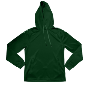 <b>Men's</b> Hooded Fleece <b>Jacket</b> Solid Color Quick Dry Casual Autumn Wear Regular Sleeve Polyester <b>Pullover</b> - Product Image 2