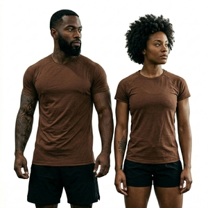 T-shirt unisexe 100 % coton respirant à séchage rapide personnalisable pour le sport et le streetwear, 230 g, col rond, manches courtes, coupe oversize - Product Image 3