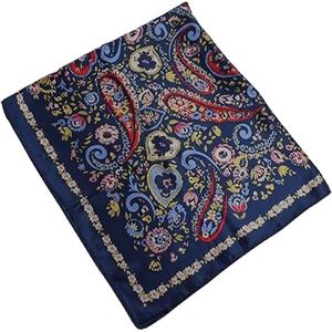 Bandana bufanda cuadrada hecha a mano Personalizar Alta calidad Impresión digital personalizada Última bufanda cuadrada para damas Fabricante - Product Image 1