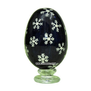 Oeufs de Pâques en bois peints à la main colorés ornements artisanaux décoratifs pour le printemps, la décoration de vacances ou les cadeaux - Product Image 6