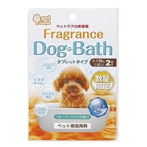 Compresse da bagno per animali profumate alla frutta 2-PC prodotti per la pulizia e il bagno degli animali - Product Image 1