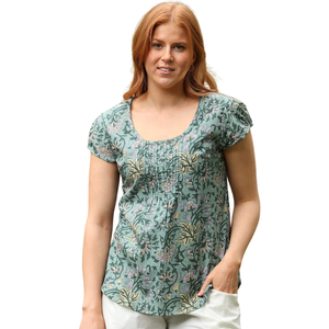 Fashion Women's Printed <b>Shirt</b> with Elegant Print and <b>Button</b> Down Style - Product Image 1