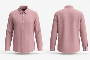 Camisa de Vestir Clásica para Hombre, Estilo Ejecutivo, Manga Larga, Cierre de Botones, Cuello Elegante, Tela Cómoda y Moderna - Product Image 6