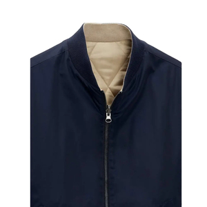 Chaqueta Bomber Personalizable para Hombre en Color Sólido, Material 100% Nailon, Chaquetas Bomber para Hombre de Alta Calidad - Product Image 3
