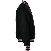 Veste de baseball pour homme de qualité supérieure pour la saison hivernale, veste d'hiver haut de gamme avec lettrage