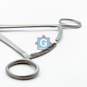 Pinzas de reducción de huesos de acero de 8 pulgadas más vendidas, manuales, con doble trinquete largo y puntas curvas en ángulo, con bloqueo. - Product Image 6