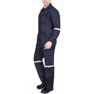 Nuevo mono de seguridad para hombre, 100% algodón, uniforme de trabajo para personal operativo. - Product Image 4