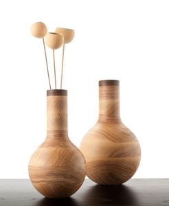 Trending Handmade Wooden <b>Mini</b> Cylinder <b>Vase</b> Rustic Decorative Flower Holder Home Decor Accent Wholesale Price Large Wooden Decor - Product Image 2